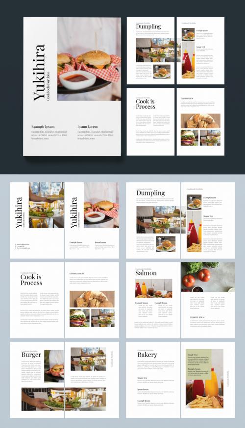 Food Brochure Layout - 477203066