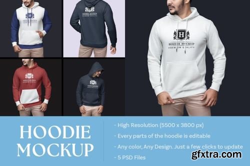 Hoodie Mockup Collections #3 14xPSD