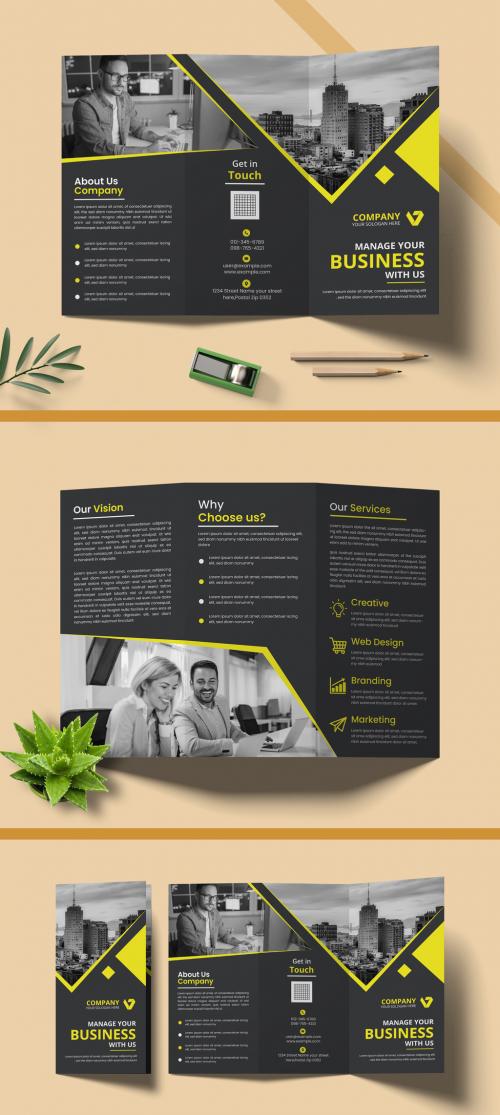 Trifold Brochure Design - 478395905