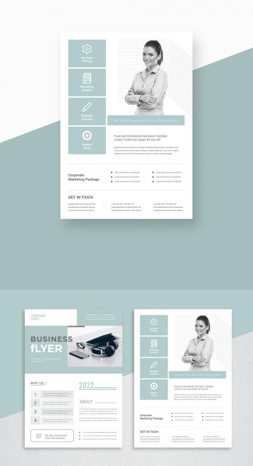 Minimalist Business Flyer - 478395942