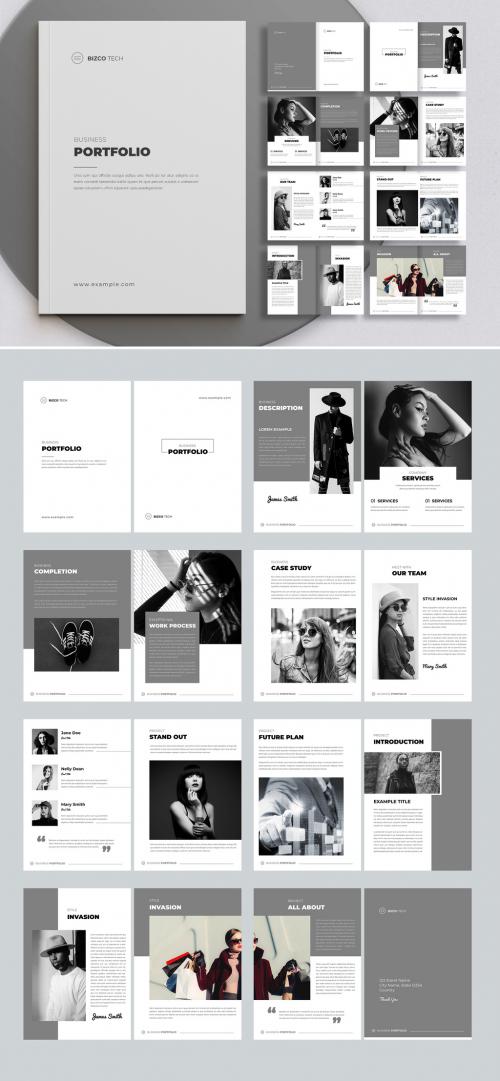 Business Portfolio Layout - 478396166