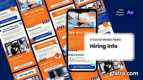 Videohive Social Media Reels - Hiring Info After Effect Templates 51233609