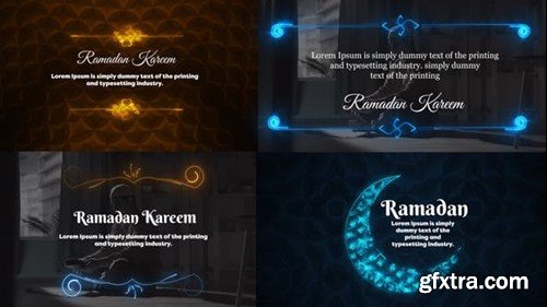 Videohive Islamic Ramadan Titles - Lower Thirds 51330089