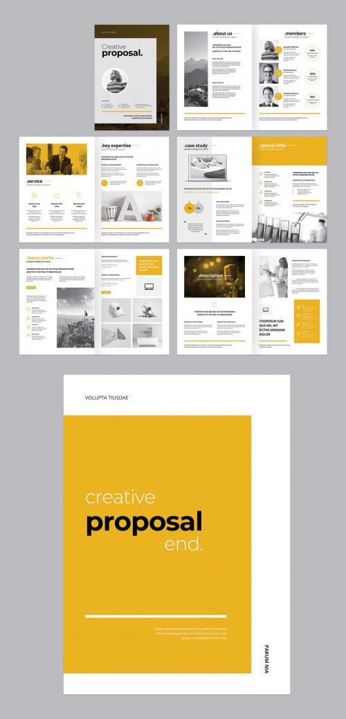 Business Project Proposal Layout - 478872542