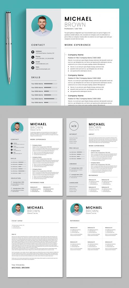 Clean Resume Layout - 478872545