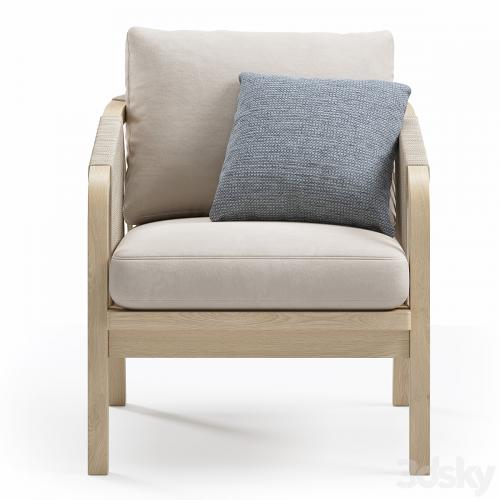 Outdoor Garden Woven Lounge Armchair by Kettler