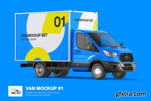 Van Mockup Collections #10 12xPSD