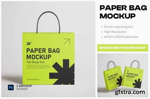 Shopping Bag Mockup Collections #4 15xPSD