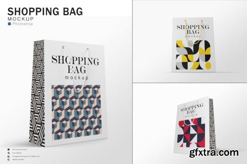 Shopping Bag Mockup Collections #4 15xPSD