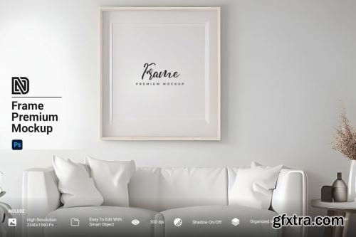 Picture Frame Mockup Collections #4 13xPSD