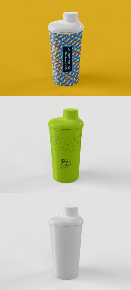 Sport Water Bottle Mockup - 479083447