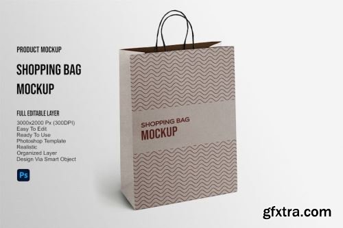 Shopping Bag Mockup Collections #7 14xPSD