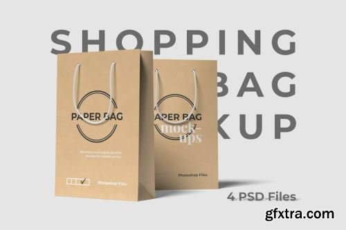 Shopping Bag Mockup Collections #7 14xPSD