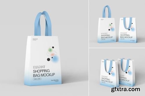 Shopping Bag Mockup Collections #7 14xPSD