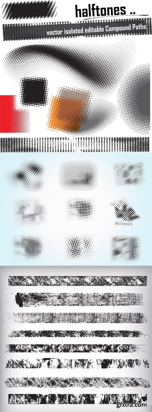 Varied Vector Brushes Collection for Illustrator