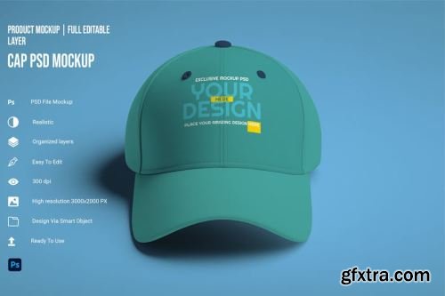 Cap Mockup Collections #1 14xPSD