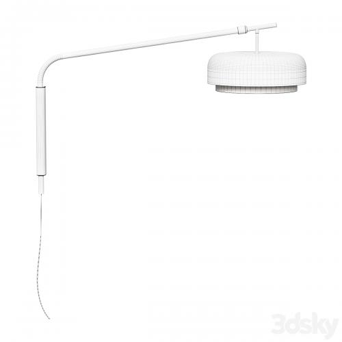 Sconce Lamp remote wall metal, Clepsos