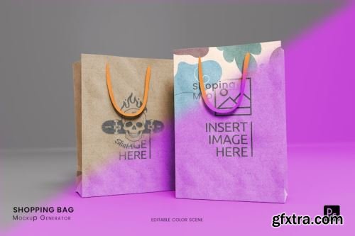 Shopping Bag Mockup Collections #9 15xPSD