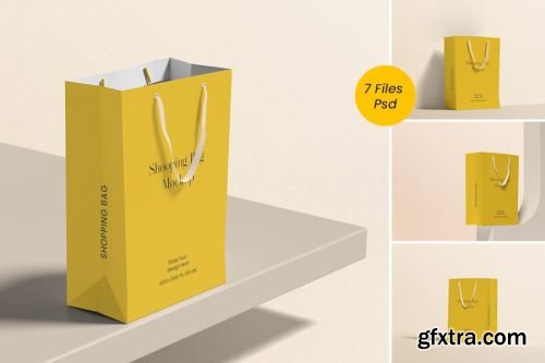 Shopping Bag Mockup Collections #9 15xPSD