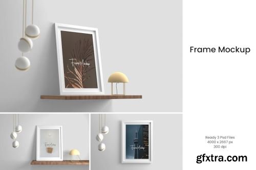 Picture Frame Mockup Collections #7 15xPSD