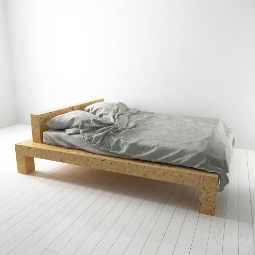 Scandinavian bed