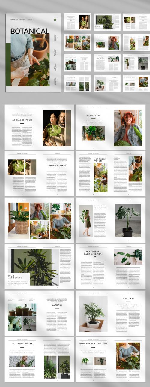 Botanic Magazine Layout