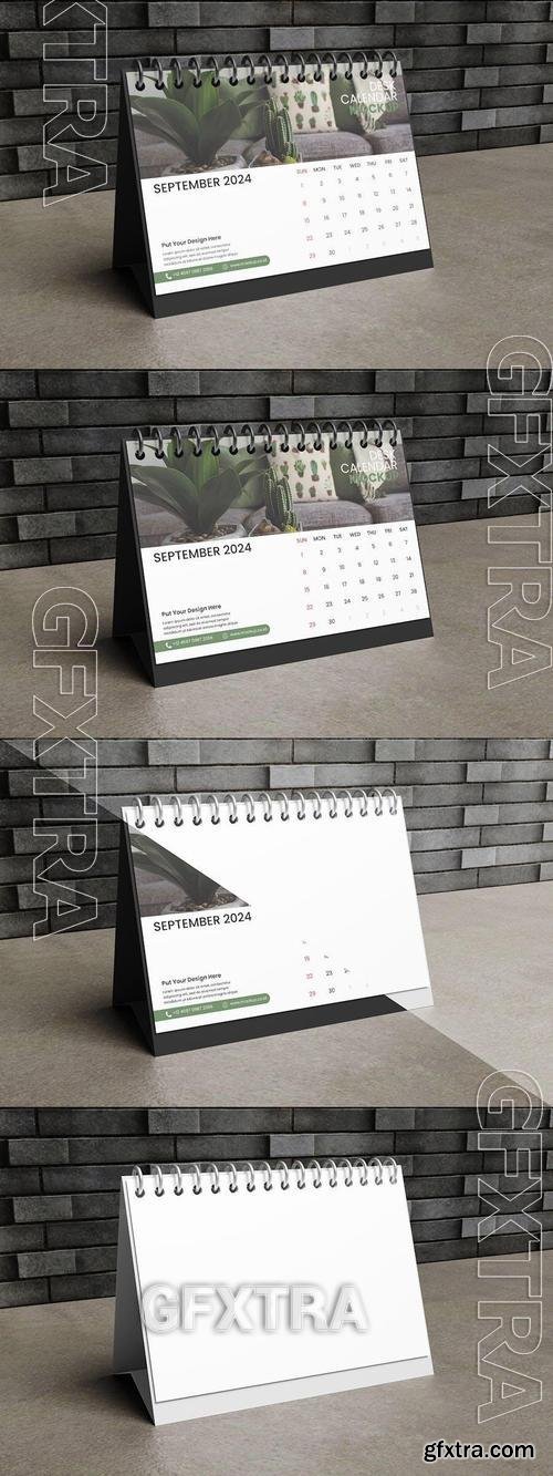 Desk Calendar Mockup BBGWDVU