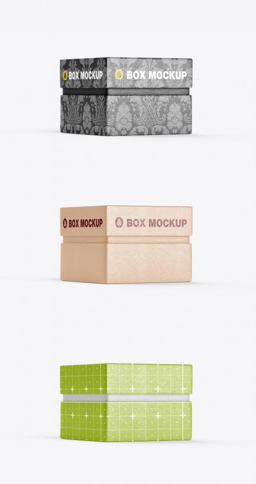 Luxury Cardboard Box Mockup