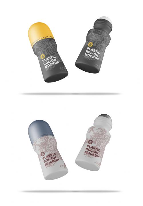 Matte Roll-On Cosmetic Mockup