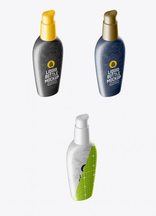 Soap Bottle Mockup