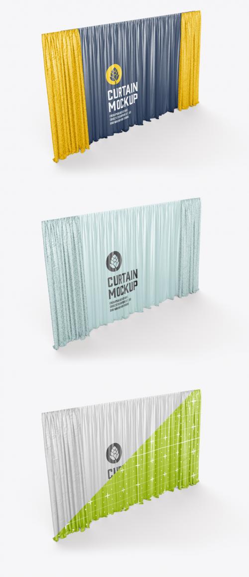 Curtains Mockup