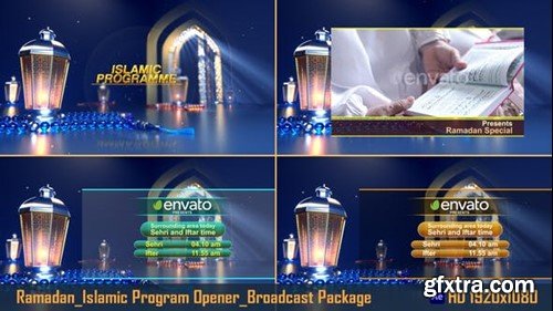 Videohive Ramadan_Islamic Program Opener_Broadcast Package 43384224