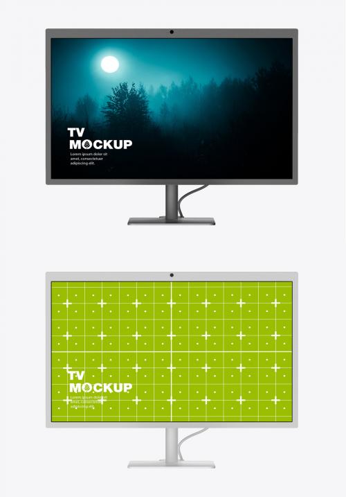 Isolated Tv Mockup