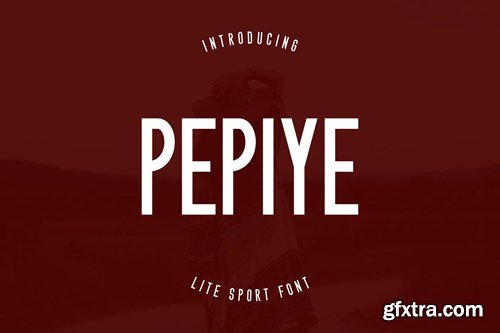 PEPIYE Font EUR96KE