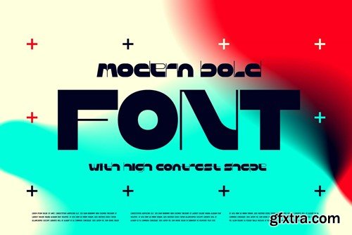 Rigid Core — Modern Font QWKF29B