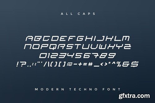 Bexiger - Modern Techno Sport Font JWWLATR