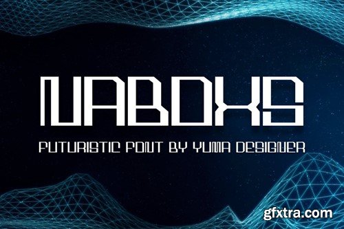 Naboxs - Futuristic Font CDNZAT6