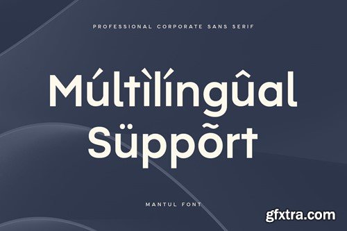 Mantul - Professional Corporate Sans Serif B29HJLF