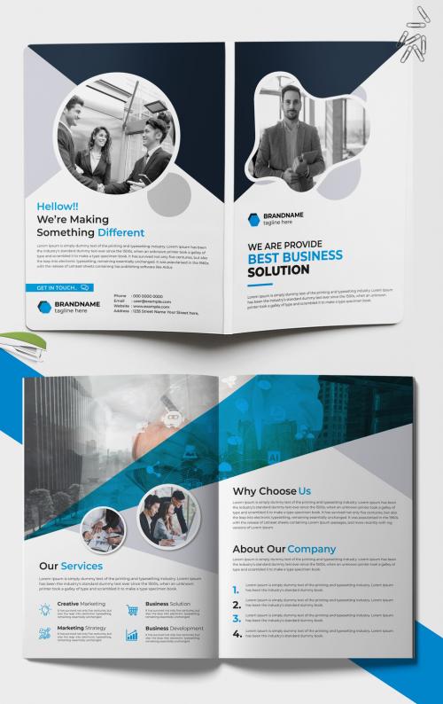 Biofold Brochure Layout Design