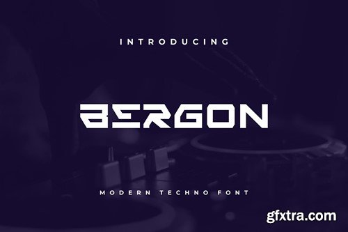 Bergon Font MFFV3NB