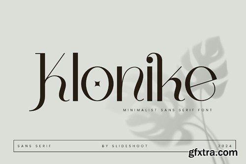 Klonike Sans Serif Font 4Z88KCX