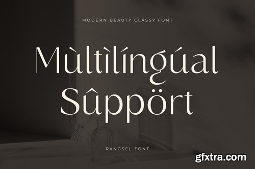 Rangsel - Modern Beauty Classy Font XV68ZJ3