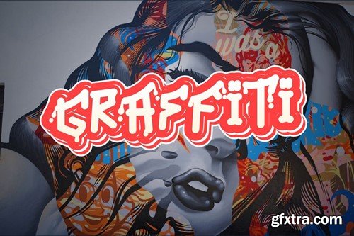 Xanovre - Unique Graffiti Font FLTC44P