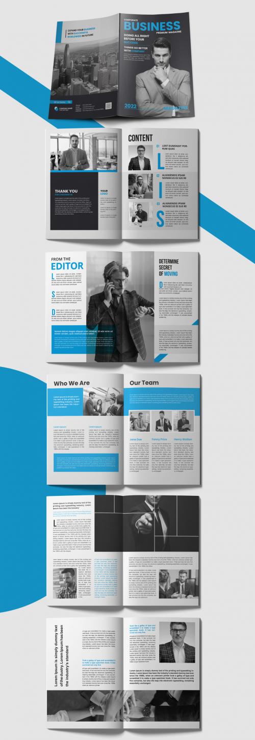 Business Megazine Layout 2022