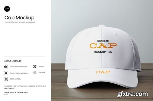 Cap Mockup Collections #2 12xPSD