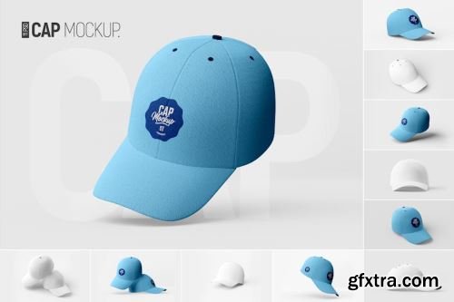 Cap Mockup Collections #5 13xPSD