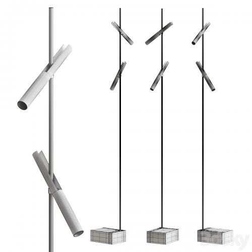 Esprit double floor by Kreon Floor lamp