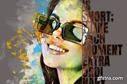 Text Effect Style Photo Template