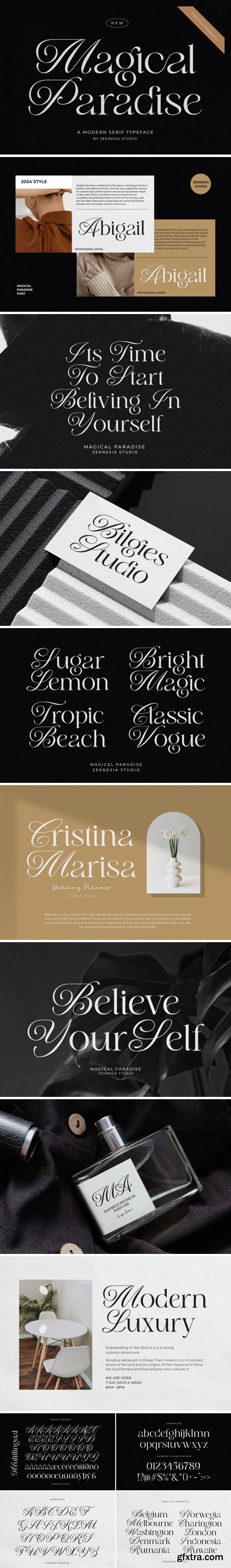 Magical Paradise Font