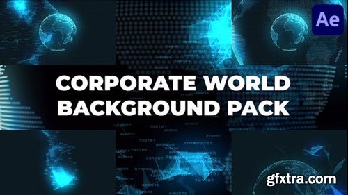 Videohive Corporate World Background Pack for After Effects 51311363